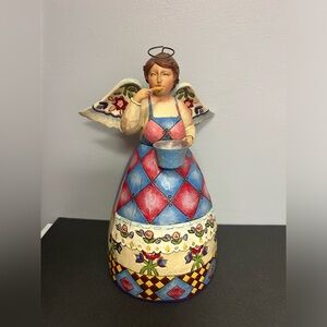 Jim Shore- Bless this‎ Kitchen Angle Figure- Pre-Owned
